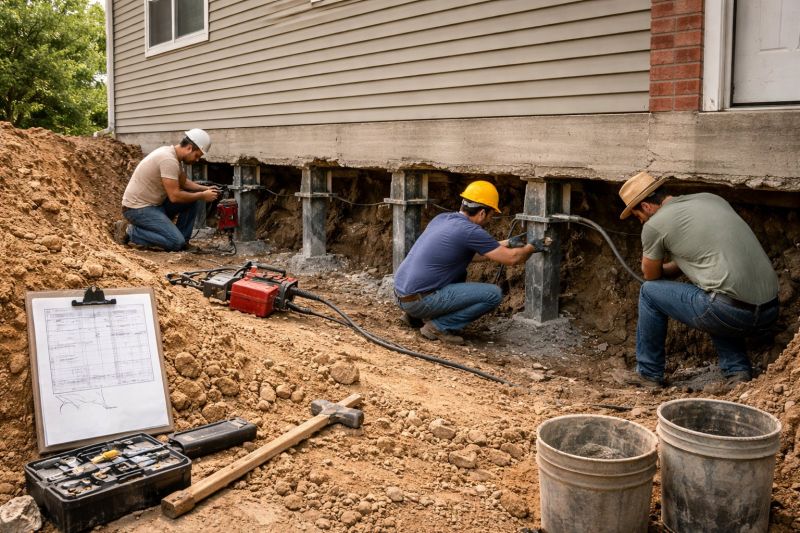 Top Foundation Repair Companies in Pekin, IL